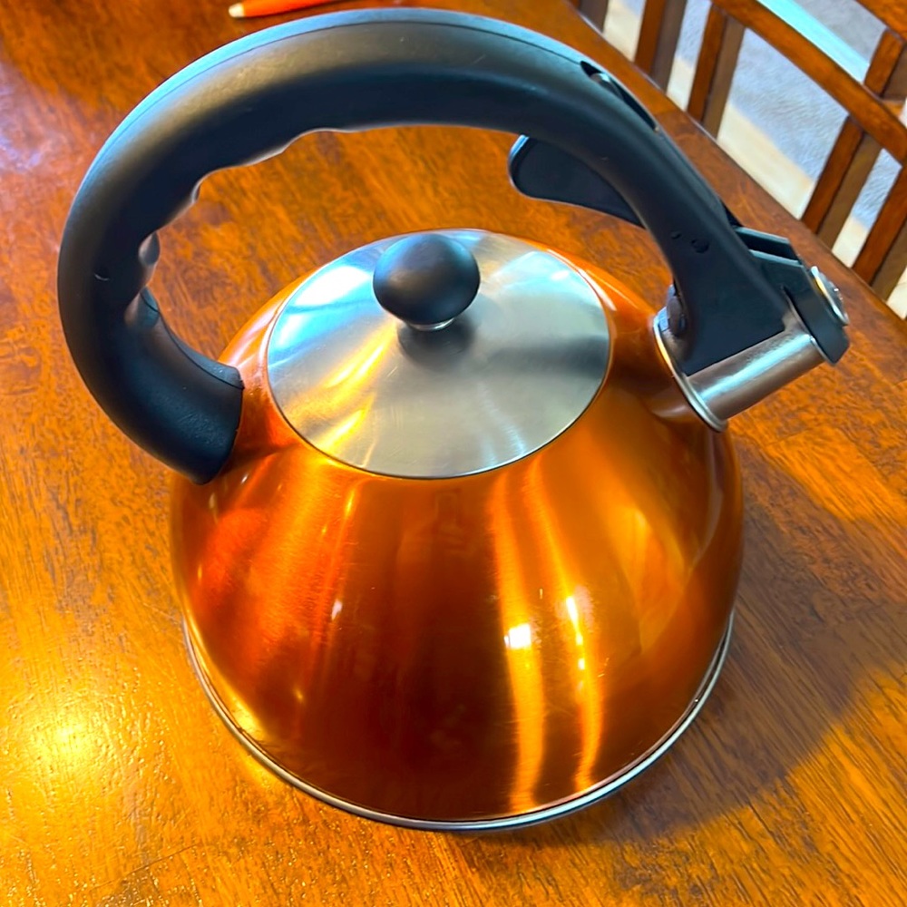 Creative Home copper colored kettle